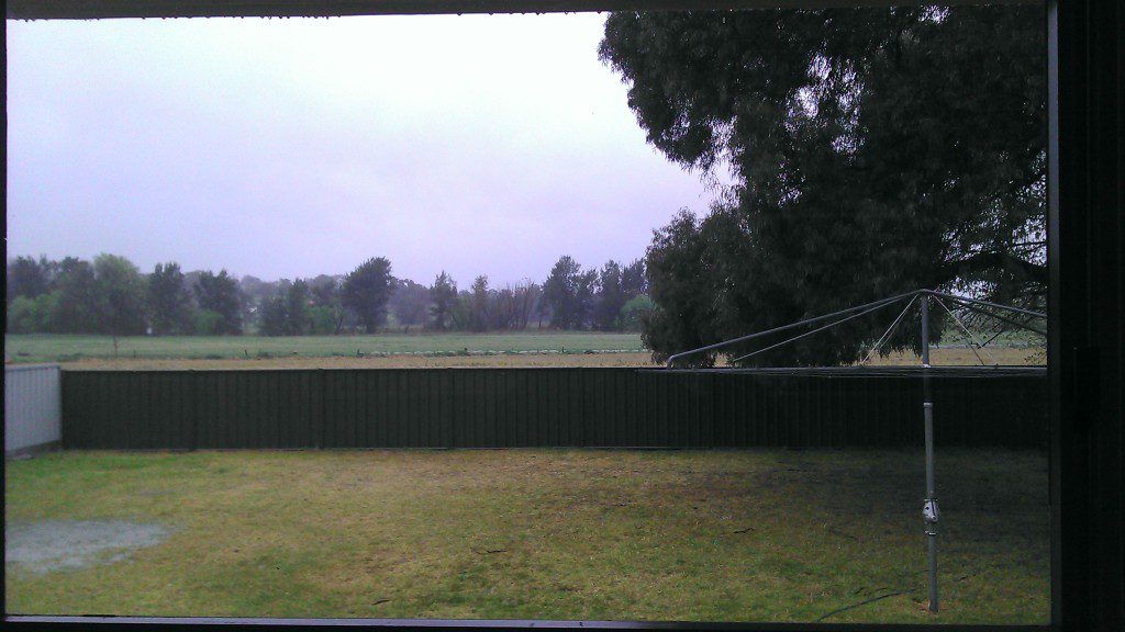 Fully Fenced back yard