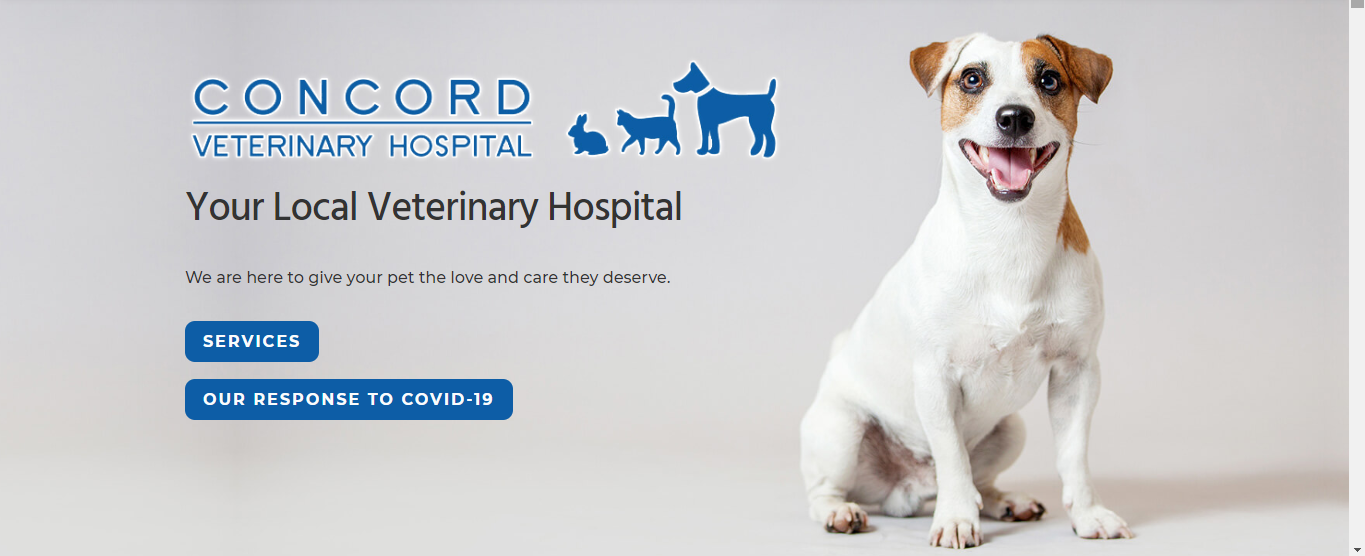 Concord Veterinary Hospital Take Your Pet